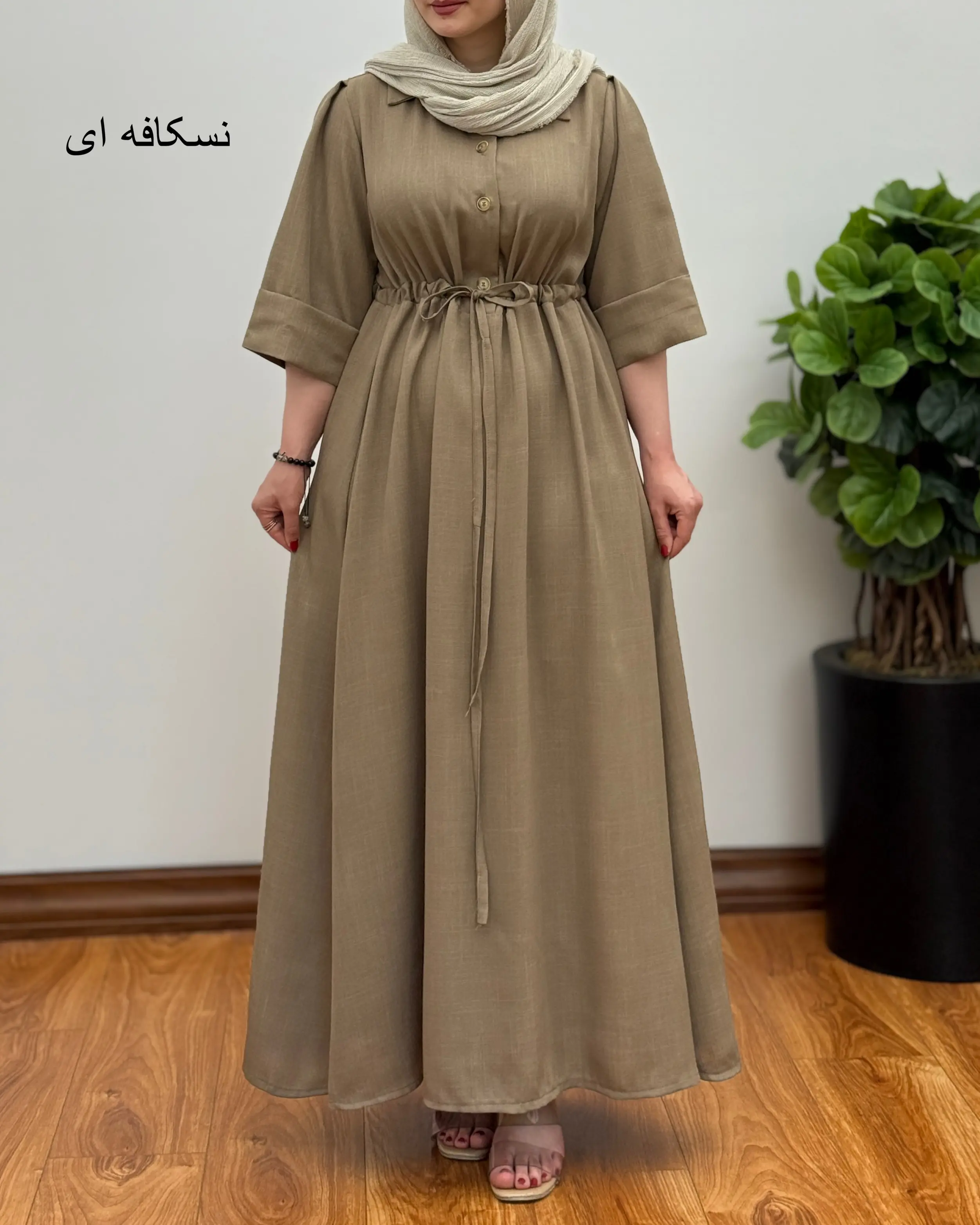 مانتو بلند کمر گت مدل بیتا